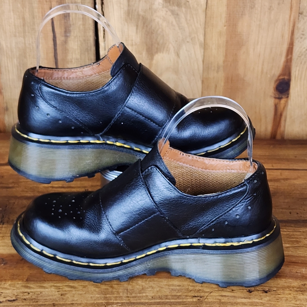 Dr. Martens 3B62 Vintage Wedge Monk Shoe - Picture 5 of 12